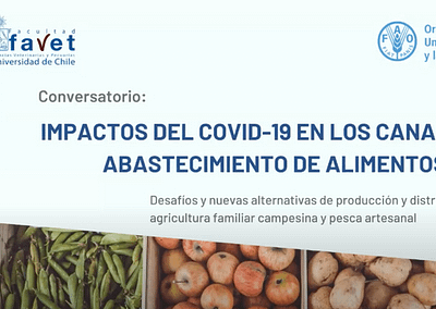 Conversatorio: Impactos del COVID-19 en los canales de abastecimiento de alimentos. Desafíos y nuevas alternativas de producción y distribución para la agricultura familiar campesina y pesca artesanal