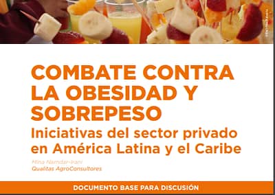 Combate contra la obesidad y sobrepeso. Iniciativas del sector privado en América Latina y el Caribe